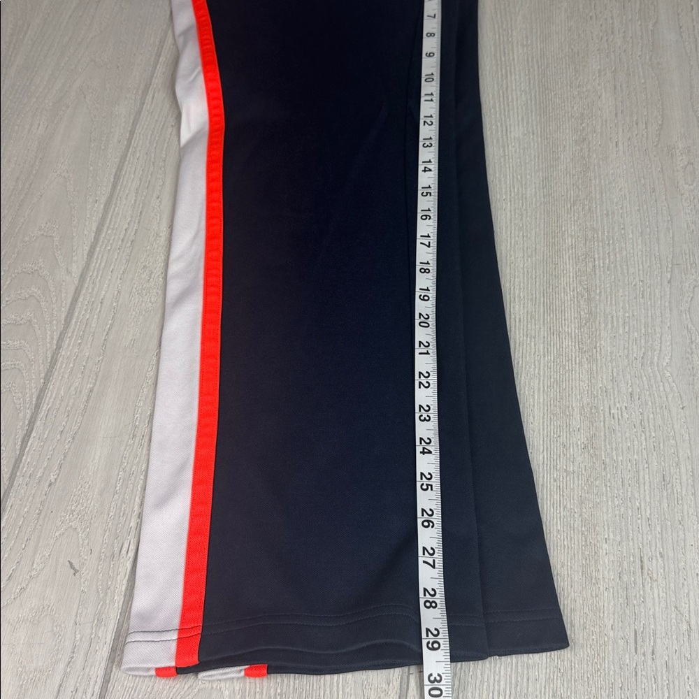 New Fila Track Pants, medium, blue w/sport stripes, straight- wide leg joggers - Picture 4 of 10